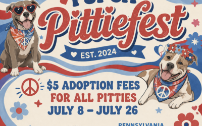 PSPCA Pittiefest! ﻿July 8th-26th